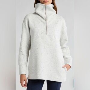 Sweaty Betty Radiant Zip Neck Sweatshirt New